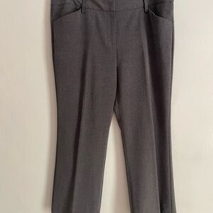 Star City Gray Ankle Cropped Pants